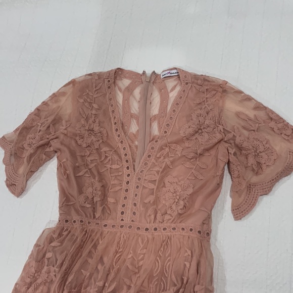 Dainty Hooligan lace maxi romper xs - Picture 3 of 5